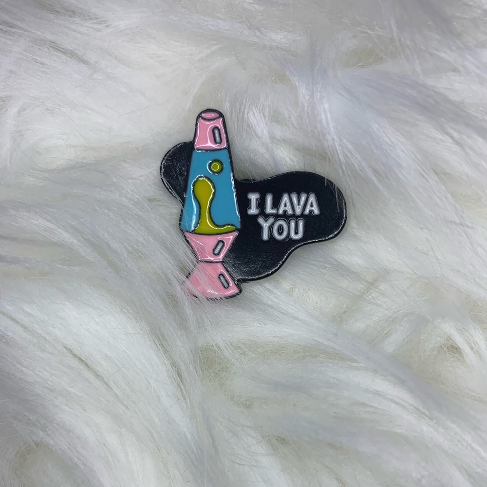 ✨NEW I “lava” (love) you Pin